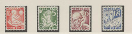 1930 MH/* Netherlands NVPH 232-35 - Nuevos