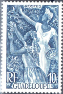 GUADALUPA, GUADALOUPE, COSTUMI LOCALI, 1947, FRANCOBOLLI NUOVI (MNH**) Mi:GP 226, Scott:GP 201, Yt:GP 209 - Nuevos