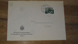 Enveloppe LIECHTEINSTEIN, Vaduz 1947, Dienstmarke ......... Boite1 ..... 240424-213 - Storia Postale