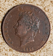 Pièce Anglaise Georgius Iv De 1827 - Kiloware - Münzen