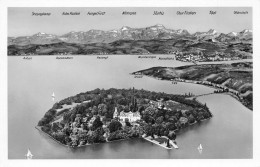 Insel Mainau Im Bodensee Panorama Ngl #170.762 - Autres & Non Classés
