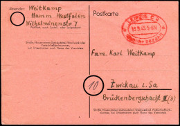 SBZ - Westsachsen, 1945, Brief - Autres & Non Classés