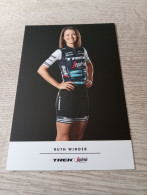 Cyclisme Cycling Ciclismo Ciclista Wielrennen Radfahren WINDER RUTH (Trek-Segafredo Komen 2020) - Cyclisme