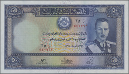 Afghanistan: Da Afghanistan Bank, Pair With 50 And 100 Afghanis SH1318 (1939 ND) - Afghanistán