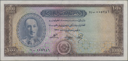 Afghanistan: 1.000 Afghanis SH 1327 (1948), P.36, Still Nice Original Shape With - Afghanistán