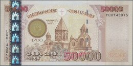 Armenia: Central Bank Of The Republic Of Armenia, 50.000 Dram 2001, Commemoratin - Armenië