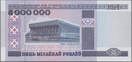 Belarus: National Bank Of Belarus, 5 Million Rubles 1999, P.20 In Perfect UNC Co - Wit-Rusland