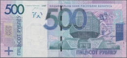 Belarus: National Bank Of Belarus, Set With 7 Banknotes, Series 2019-2022, With - Bielorussia