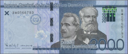 Dominican Republic: Banco Central De La República Dominicana, Pair With 1.000 An - Dominicaine