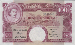 East Africa: East African Currency Board, 100 Shillings ND(1961-63), Top Signatu - Autres - Afrique