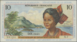 French Antilles: Institut D'Émission Des Départements D'Outre-Mer, 10 Francs ND( - Other - America