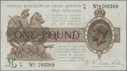 Great Britain: United Kingdom Of Great Britain And Ireland, 1 Pound ND(1922-23) - Andere & Zonder Classificatie