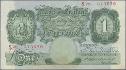 Great Britain: Bank Of England, Lot With 4 Banknotes, Series 1929-1936, With 10 - Altri & Non Classificati