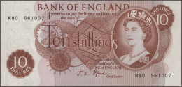 Great Britain: Bank Of England, Very Nice Set With 8 Banknotes, Series ND(1960-7 - Andere & Zonder Classificatie