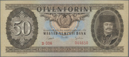 Hungary: Magyar Nemzeti Bank 50 Forint 1951 (P.167) In Condition: UNC - Hungría