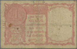 India: Government Of India – Persian Gulf, 1 Rupee 1957 (released 1959), P.R1, S - India