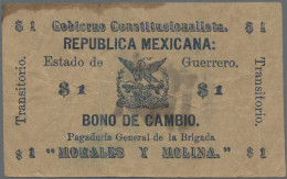 Mexico: Republica Mexicana – Pagadura General De La Brigada Morales Y Molina, 1 - México