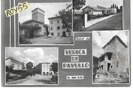 Emilia Romagna-modena-verica Di Pavullo Frazione Di Pavullo Nel Frignano Vedute Vedutine Saluti Da Anni 60 - Sonstige & Ohne Zuordnung