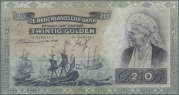 Netherlands: De Nederlandsche Bank, 20 Gulden With Overprint "Amsterdam 19 Maart - Andere & Zonder Classificatie