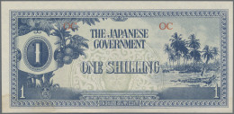 Oceania: Japanese Government – Oceania, 1 Shilling ND(1942) With Block Letter "O - Altri – Oceania