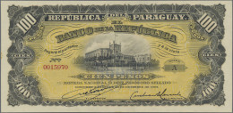 Delcampe - Paraguay: El Tesoro Nacional 3 Pesos ND(1865) With Signatures: Pascual Bedoya & - Paraguay