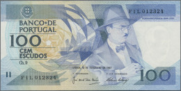 Portugal: Banco De Portugal, 100 Escudos 1987 Commemorative Issue With Prefix "F - Portogallo