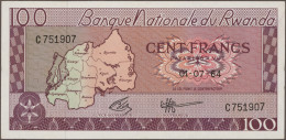 Rwanda: Banque Nationale Du Rwanda, Huge Lot With 26 Banknotes, Series 1964-2009 - Rwanda