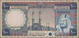 Saudi Arabia: Saudi Arabian Monetary Agency, Lot With 4 Banknotes, Series AH1379 - Saoedi-Arabië