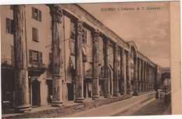 In 6 Languages Read A Story: Milano. Colonne Di San Lorenzo. Milan. Columns Of San Lorenzo. - Milano