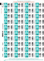 FRANCE 2024 - Neufs ** / MNH - Marianne L'Engagée Surchargée 2023 - 2024 - LS+, Feuille Complète - Unused Stamps