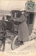 75 PARIS 1907 Les Femmes Cochers : Madame Decourcelle Montant Sur Sur Siège - Artisanat