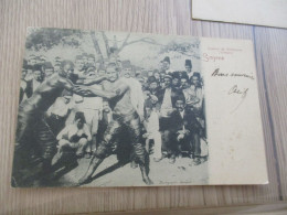 CPA Turquie Smyrne Combat E Pehlavans Lutteurs 1903 - Turquie