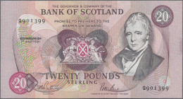 Scotland: Bank Of Scotland, Set With 3 Banknotes, Series 1991/93, With 5 Pounds - Otros & Sin Clasificación