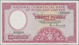 Scotland: National Commercial Bank Of Scotland Ltd., 20 Pounds 16th September 19 - Andere & Zonder Classificatie