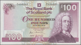 Scotland: The Royal Bank Of Scotland PLC, 100 Pounds 25th March 1987, Signature: - Sonstige & Ohne Zuordnung