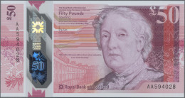 Scotland: Royal Bank Of Scotland, 50 Pounds 2020, Polymer, P.373 In UNC Conditio - Autres & Non Classés