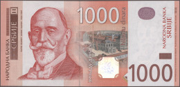 Serbia: National Bank Of Serbia, Huge Lot With 20 Banknotes, Series 1893-2014, C - Serbien