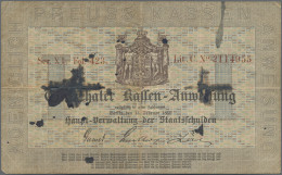 Deutschland - Altdeutsche Staaten: Haupt-Verwaltung Der Staatsschulden, 2 Kassen - [ 1] …-1871 : German States