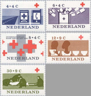 1963 Rode Kruis NVPH 795/799 Postfris/MNH/** - Unused Stamps