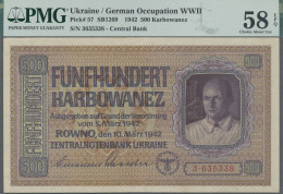 Deutschland - Nebengebiete Deutsches Reich: Zentralnotenbank Ukraine, 500 Karbow - Andere & Zonder Classificatie