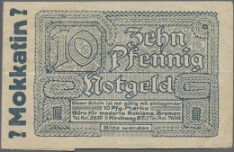 Deutschland - Briefmarkennotgeld: Bremen, Georg Häsemann, Mokkatin-Werke, Briefm - Andere & Zonder Classificatie