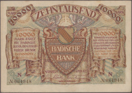 Deutschland - Länderscheine: Großes Konvolut Mit 164 Länderbanknoten, Ausgaben 1 - Andere & Zonder Classificatie