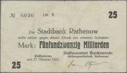 Deutschland - Notgeld: Notgeldlot Mit über 340 Scheinen, Dabei 1 X 1914, 29 Klei - Otros & Sin Clasificación