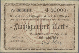 Deutschland - Notgeld - Baden: Löffingen, Holzindustrie-Werke Josef Benz AG, 50 - [11] Local Banknote Issues