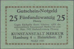 Deutschland - Notgeld - Hamburg: Hamburg, Wilhelm Hagel, St. Georg Porterhaus, 2 - [11] Emissions Locales