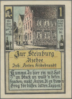 Deutschland - Notgeld - Schleswig-Holstein: Itzehoe, Zur Steinburg, Ohne Wertang - [11] Local Banknote Issues