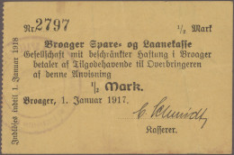 Deutschland - Notgeld - Schleswig-Holstein: Nordschleswig, Lot Von 10 Besseren, - [11] Local Banknote Issues