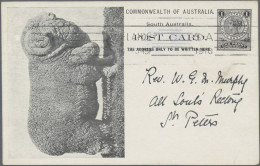 South Australia - Postal Stationery: 1908, 1d Black QV Postcard Scenic Issue 'HI - Sonstige & Ohne Zuordnung