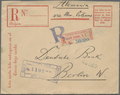 Costa Rica - Postal Stationry: 1905, Registration Envelope 20 C. Canc. ""Certifi - Costa Rica