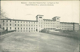 CPA FRANCE - RENNES - ECOLE SAINT VINCENT DE PAUL - LA FACEDE AU MIDI - HOPITAL MILITAIRE N.4 - MAILED - 1910s (18339) - Rennes